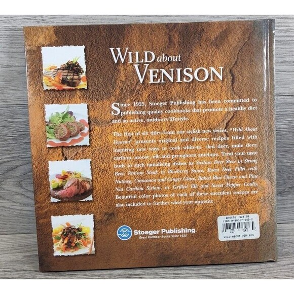 Wild Game Cookbook Wild about Venison Stoeger Publishing World Class Recipes ‘02 - Picture 2 of 10